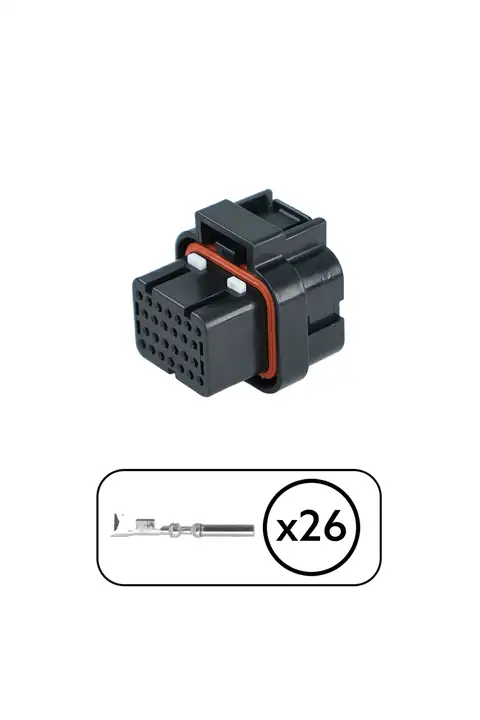 TE Tek Kanallı Konnektör 26 Pin Kablosuz