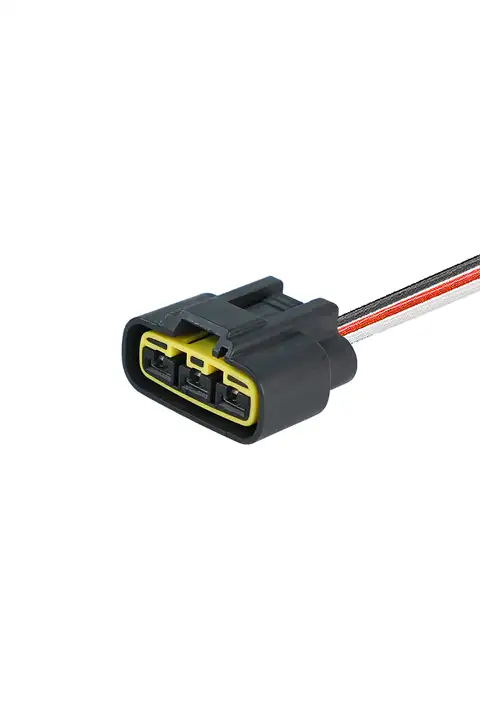 Konjektör Soketi 3 Pin Kablolu