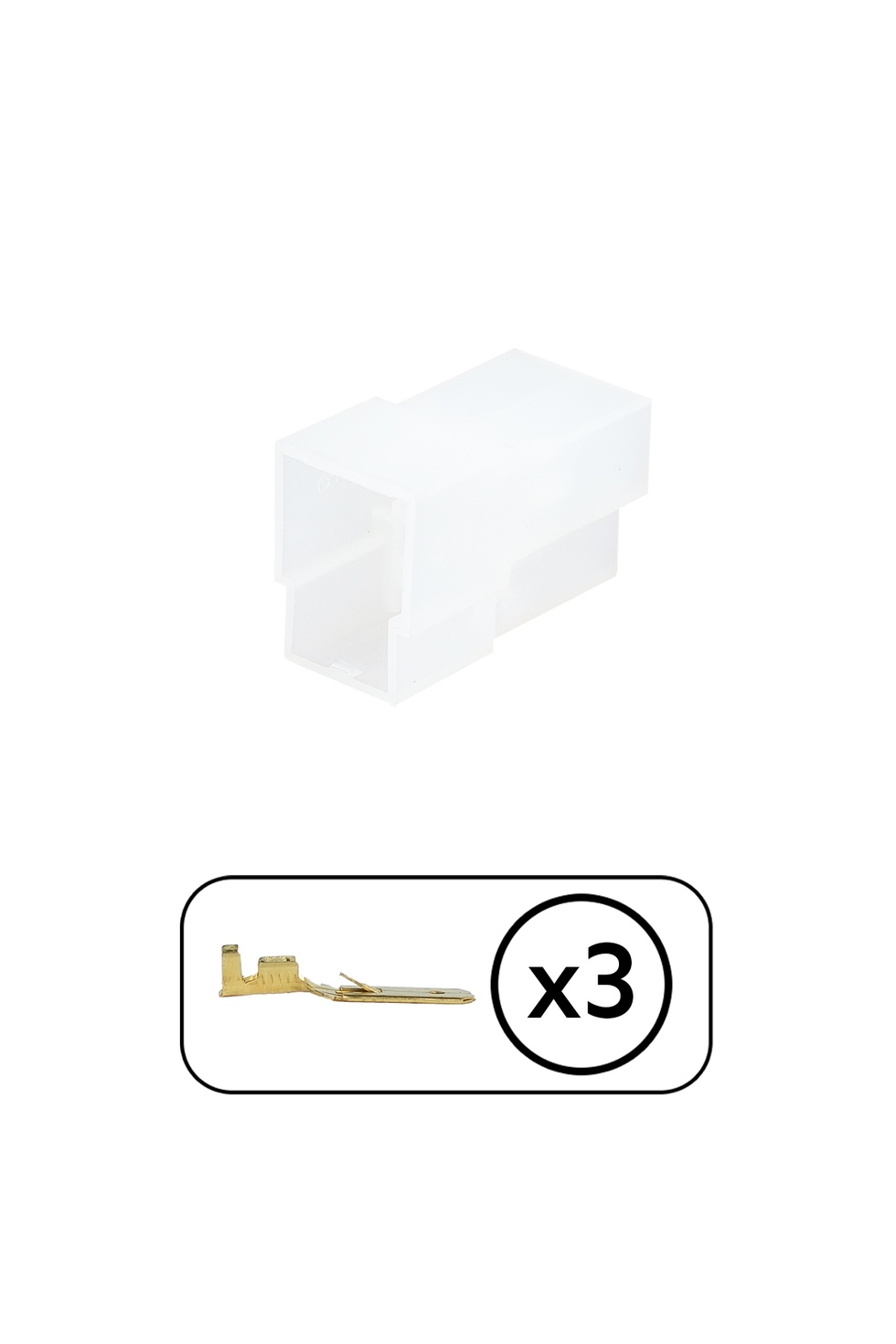 Dişi Soket 3 Pin Kablosuz