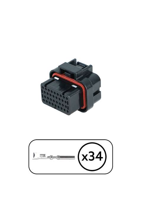 TE Tek Kanallı Konnektör 34 Pin Kablosuz