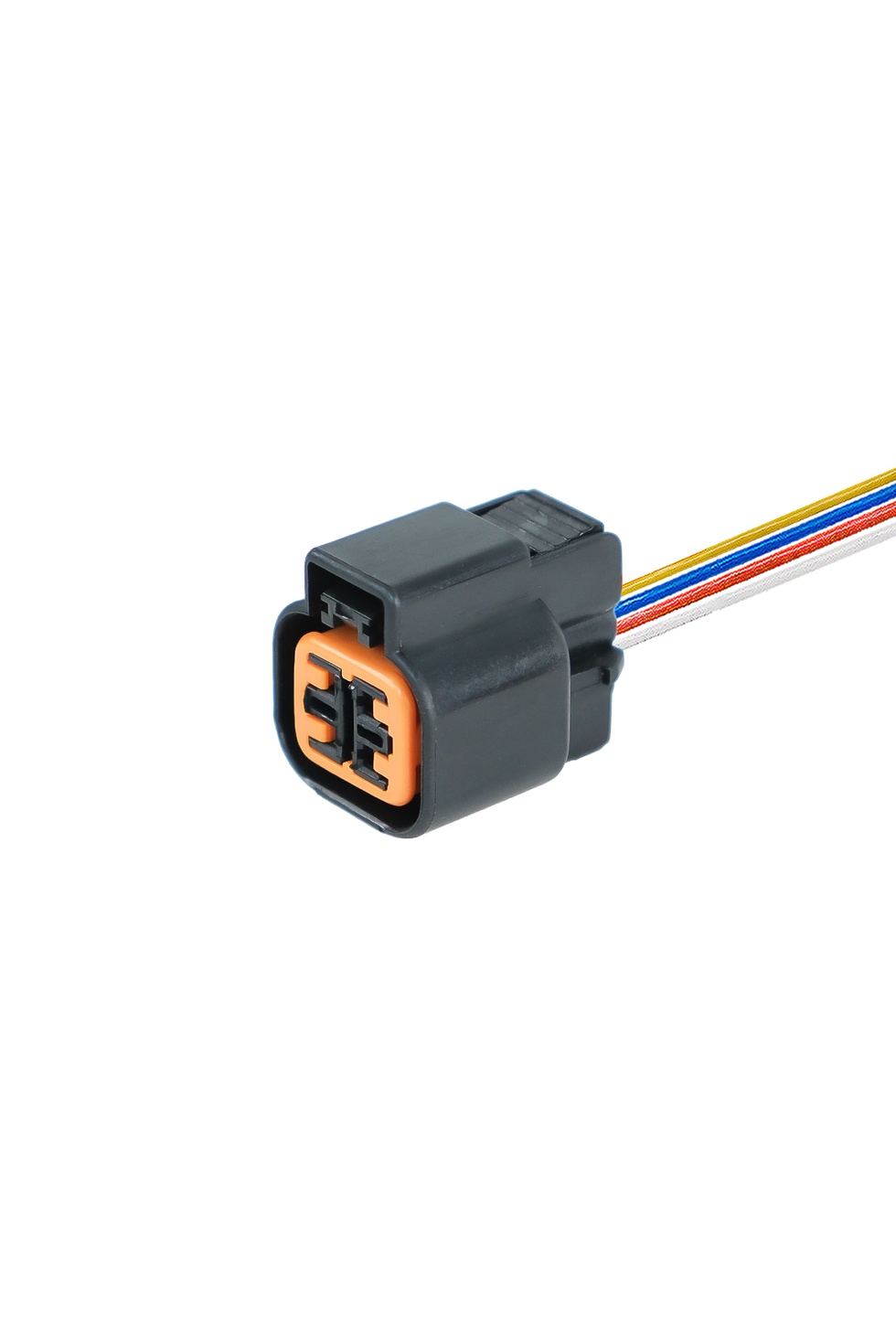 Boğaz Kelebeği Soketi Siyah 4 Pin Kablolu