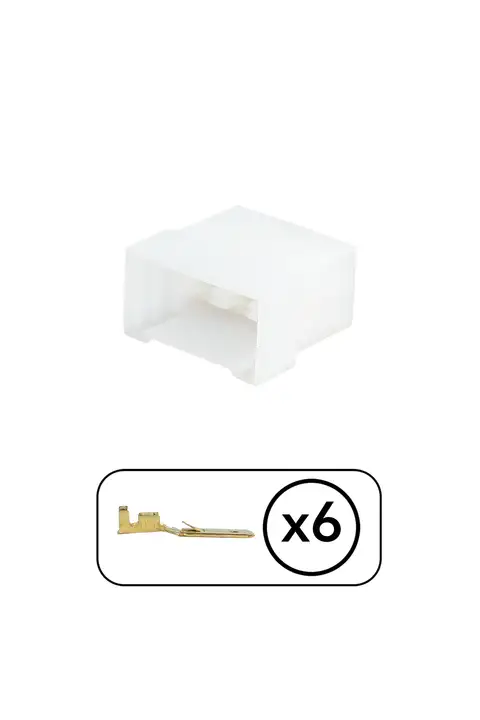 Dişi Soket 6 Pin Kablosuz