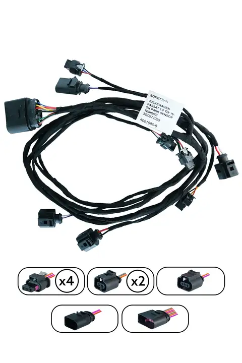 Volkswagen Passat 2015 2018 Ön Park Sensör Tesisatı 3G0971095