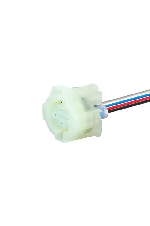 Japon Tip Beyaz Konnektör 4 Pin Kablolu