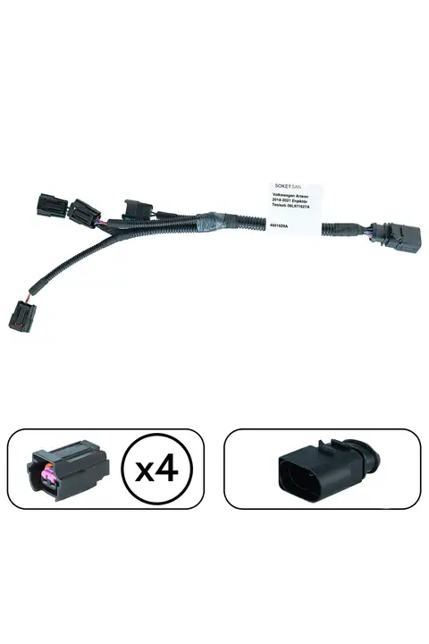 Volkswagen Golf 2015-2021 Enjektör Tesisatı 06L971627A