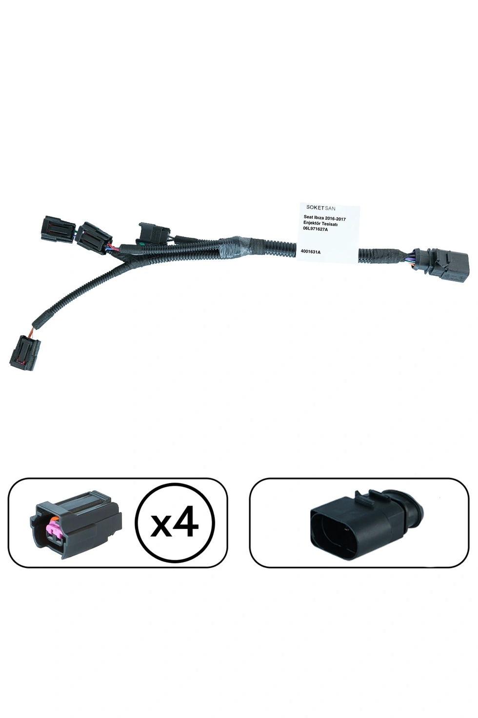 Seat Leon 2013-2017 Enjektör Tesisatı 06L971627A