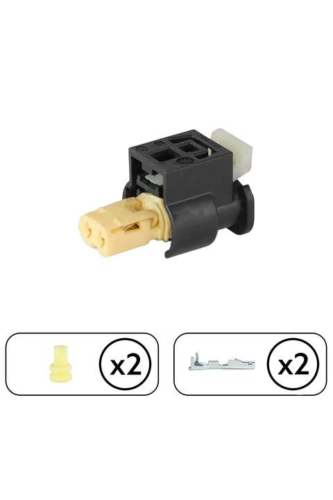 Hararet Müşürü Soketi Sarı 2 Pin Kablosuz