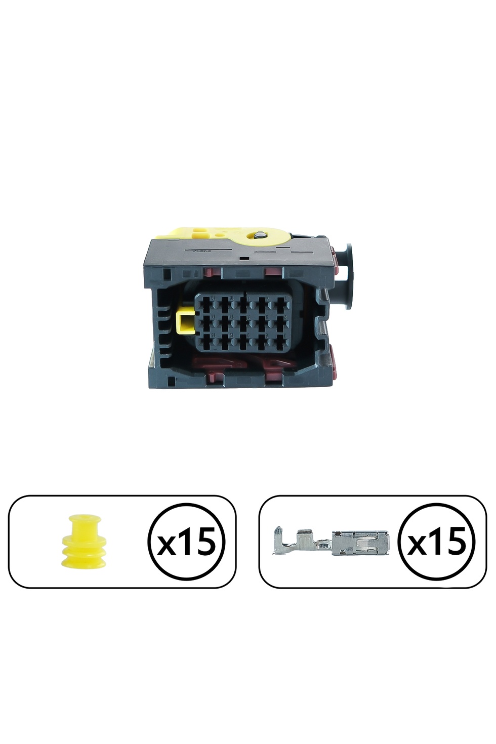 Şanzıman Soketi Siyah 15 Pin Kablosuz