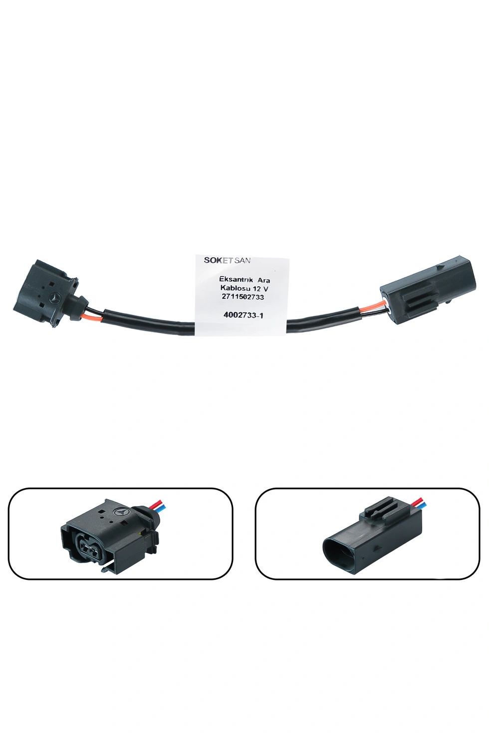 Mercedes-Benz C180 Eksantrik Ara Kablosu – OE 2711502733 | 12V | 1 Yıl Garanti