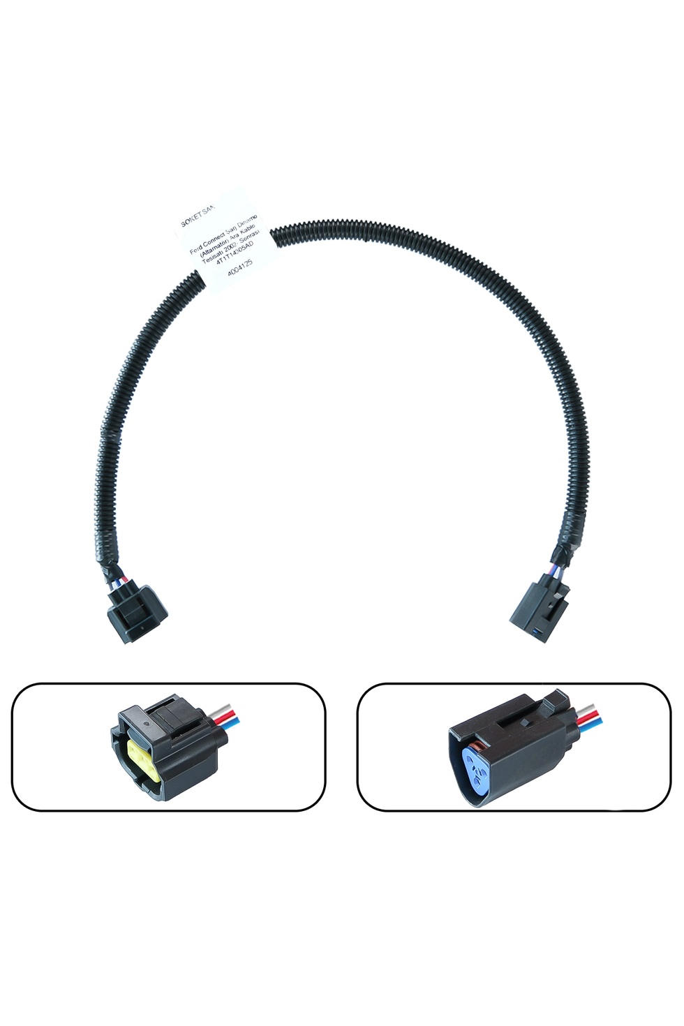 Ford Connect 2002 Sonrası Şarj Dinamo (Alternatör) Ara Tesisat Kablosu 4T1T-14305-AD