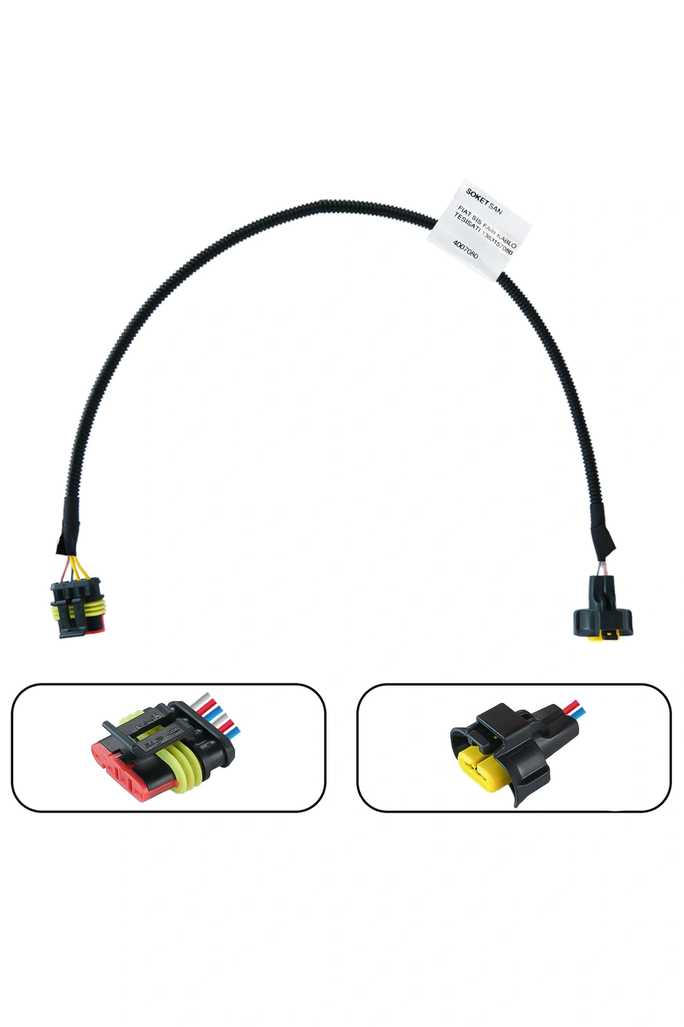 Fiat Sis Farı Kablo Tesisatı 1383157080