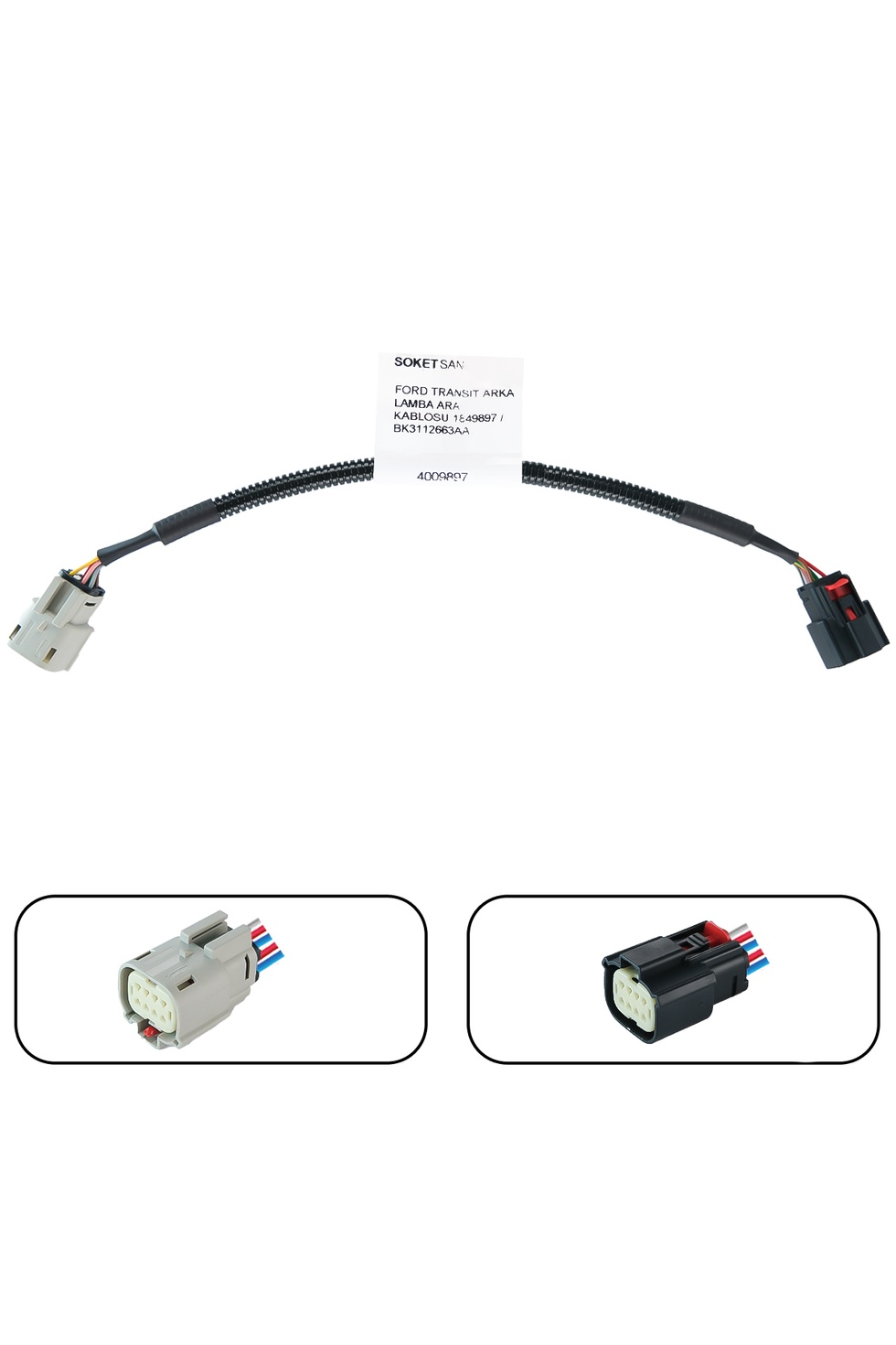 Ford Transit Sağ Arka Lamba Ara Kablo Bağlantısı 1849897 / BK3112663AA