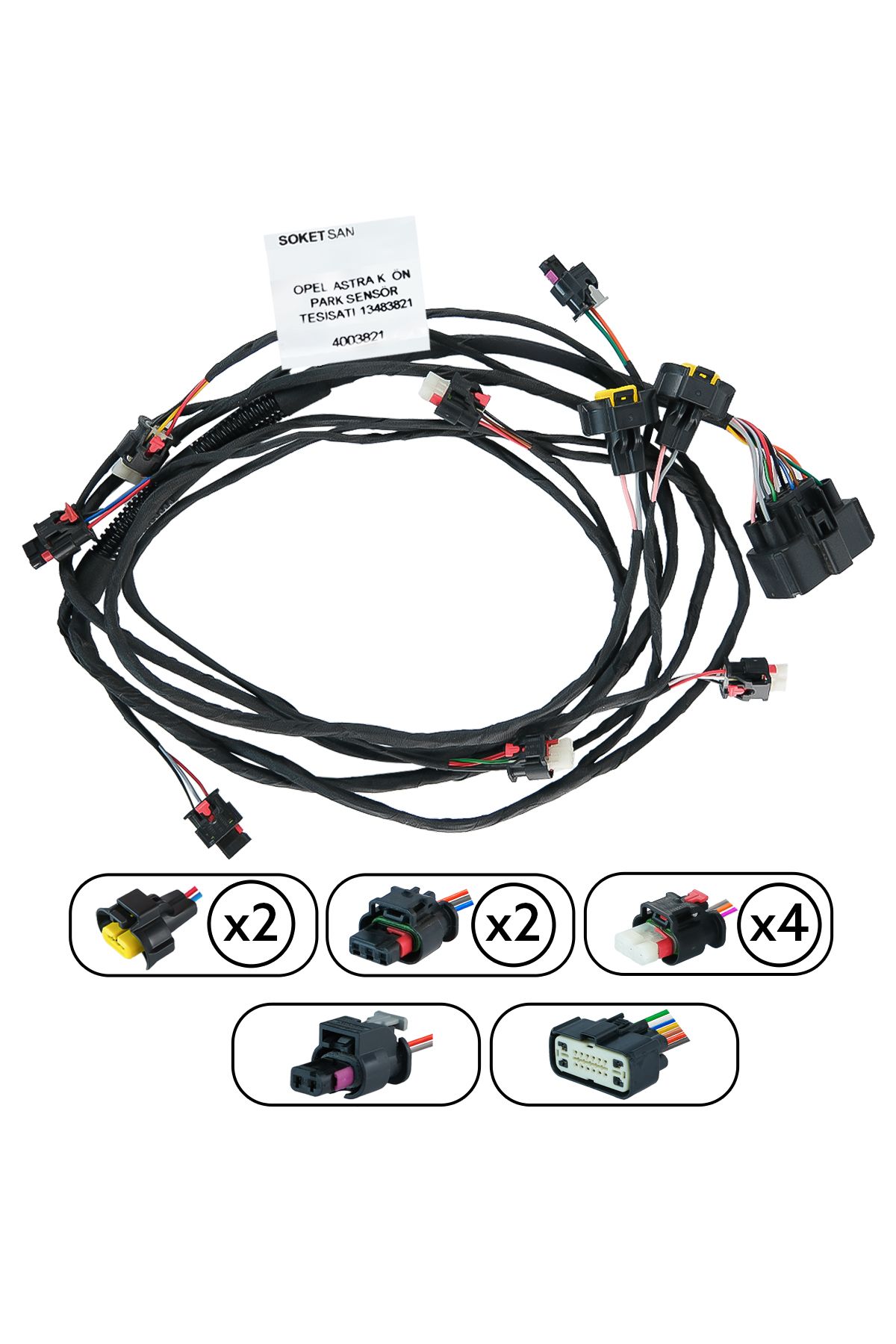 Soketsan Opel Vectra B X20XEV 96-98 Otomatik Vites Motor Kablo